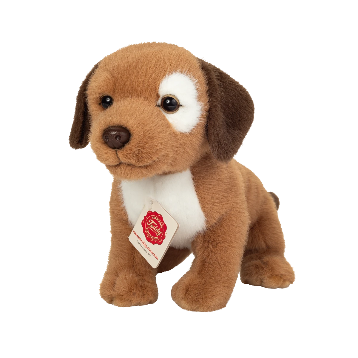 TEDDY HERMANN Maskotka Szczeniak Milow siedzący 25 cm