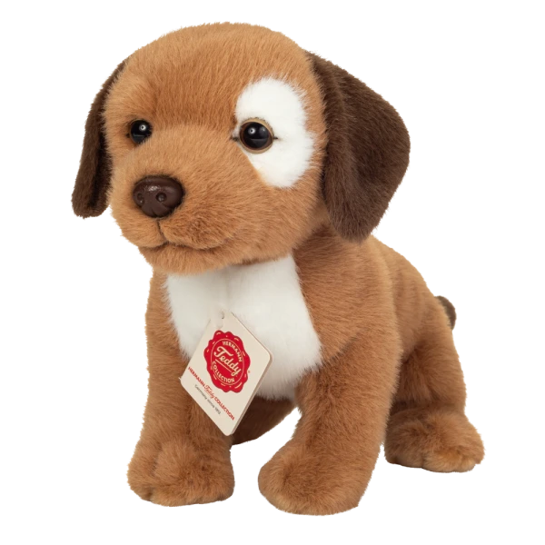 TEDDY HERMANN Maskotka Szczeniak Milow siedzący 25 cm