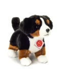 TEDDY HERMANN Maskotka Szczeniak Berneński Pies Pasterski stojący 23 cm