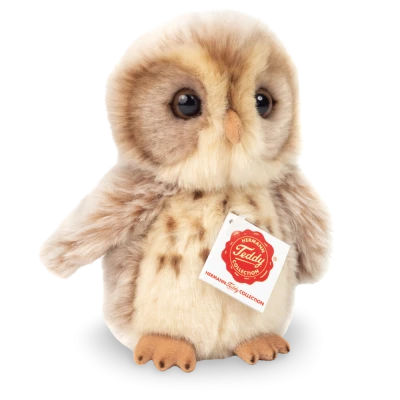 TEDDY HERMANN Maskotka sowa beżowa 16 cm