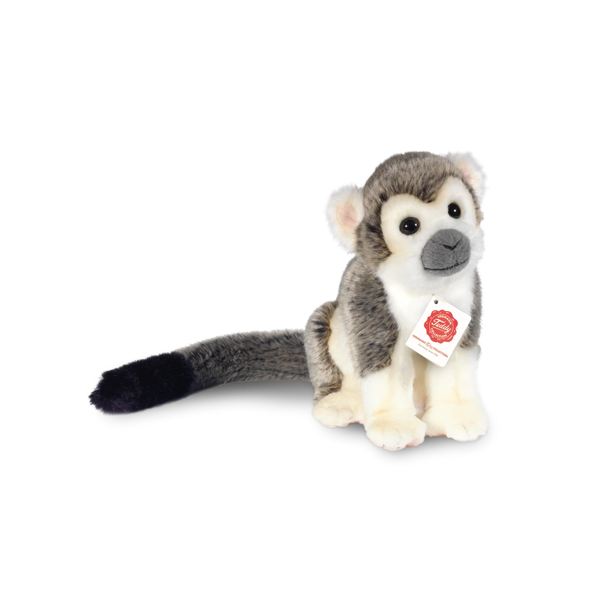 TEDDY HERMANN Małpka Szara 17 cm maskotka dla dzieci