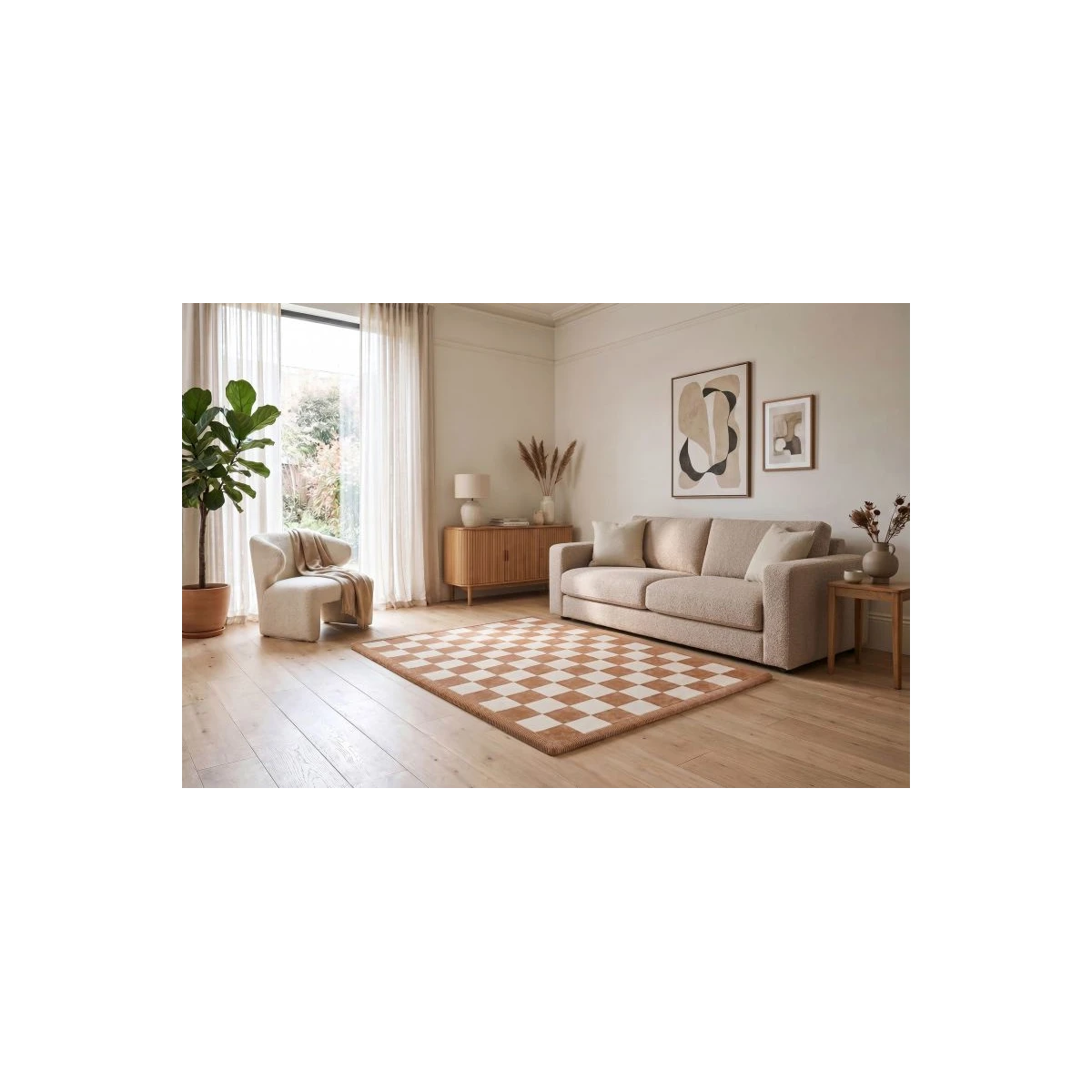 HAKUNA MATTE Mata piankowa dla dzieci Dywan do pokoju dziecięcego Coral Velvet z pianką memory 200 x 150 cm Soft Terra