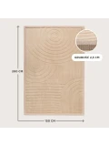 HAKUNA MATTE Mata piankowa dla dzieci Szary dywan do pokoju dziecięcego Łuki 3D Cloud Play Mat 200 x 150 cm