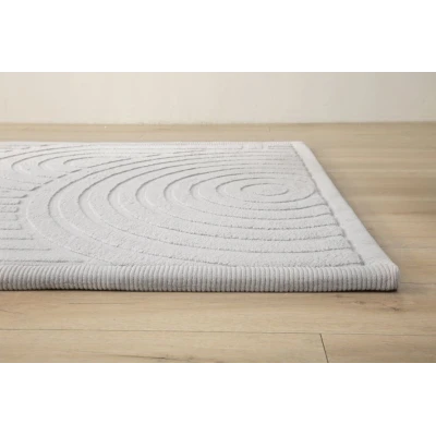 HAKUNA MATTE Mata piankowa dla dzieci Szary dywan do pokoju dziecięcego Łuki 3D Cloud Play Mat 280 x 200 cm