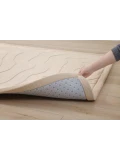HAKUNA MATTE Mata piankowa dla dzieci Beżowy dywan do pokoju dziecięcego Fale 3D CloudRise Play Mat 200 x 150 cm
