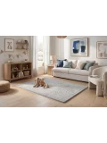 HAKUNA MATTE Mata piankowa dla dzieci Szary dywan do pokoju dziecięcego Łuki 3D Cloud Play Mat 280 x 200 cm