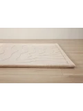 HAKUNA MATTE Mata piankowa dla dzieci Beżowy dywan do pokoju dziecięcego Fale 3D CloudRise Play Mat 200 x 150 cm