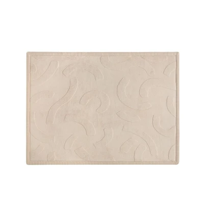 HAKUNA MATTE Mata piankowa dla dzieci Beżowy dywan do pokoju dziecięcego Łuki 3D CloudRise Play Mat 200 x 150 cm