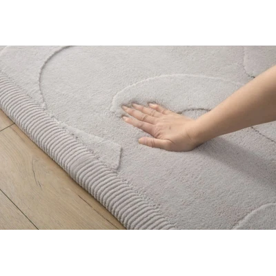 HAKUNA MATTE Mata piankowa dla dzieci Szary dywan do pokoju dziecięcego Łuki 3D CloudRise Play Mat 200 x 150 cm