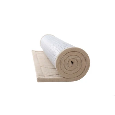 HAKUNA MATTE Mata piankowa dla dzieci Beżowy dywan do pokoju dziecięcego Łuki 3D CloudRise Play Mat 200 x 150 cm