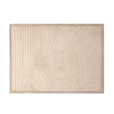 HAKUNA MATTE Mata piankowa dla dzieci Beżowy dywan do pokoju dziecięcego Łuki 3D Cloud Play Mat 200 x 150 cm