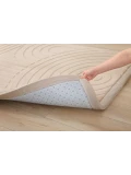 HAKUNA MATTE Mata piankowa dla dzieci Beżowy dywan do pokoju dziecięcego Łuki 3D Cloud Play Mat 200 x 150 cm