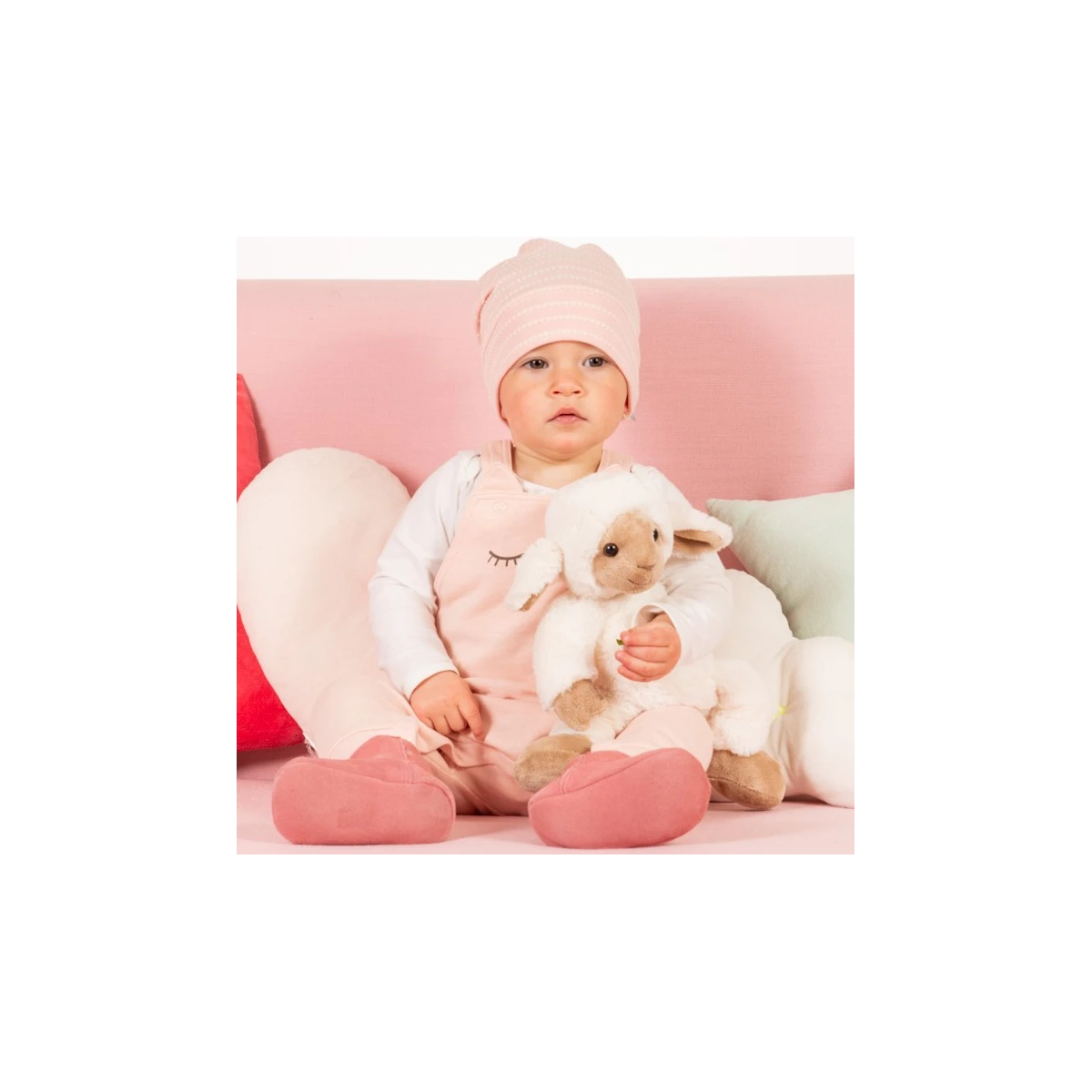 TEDDY HERMANN Maskotka Baranek Frido 32 cm