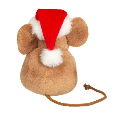 TEDDY HERMANN Świąteczna maskotka Mysz z Choinką 11 cm