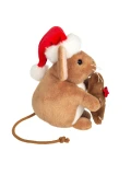 TEDDY HERMANN Świąteczna maskotka Mysz z Piernikiem 11 cm