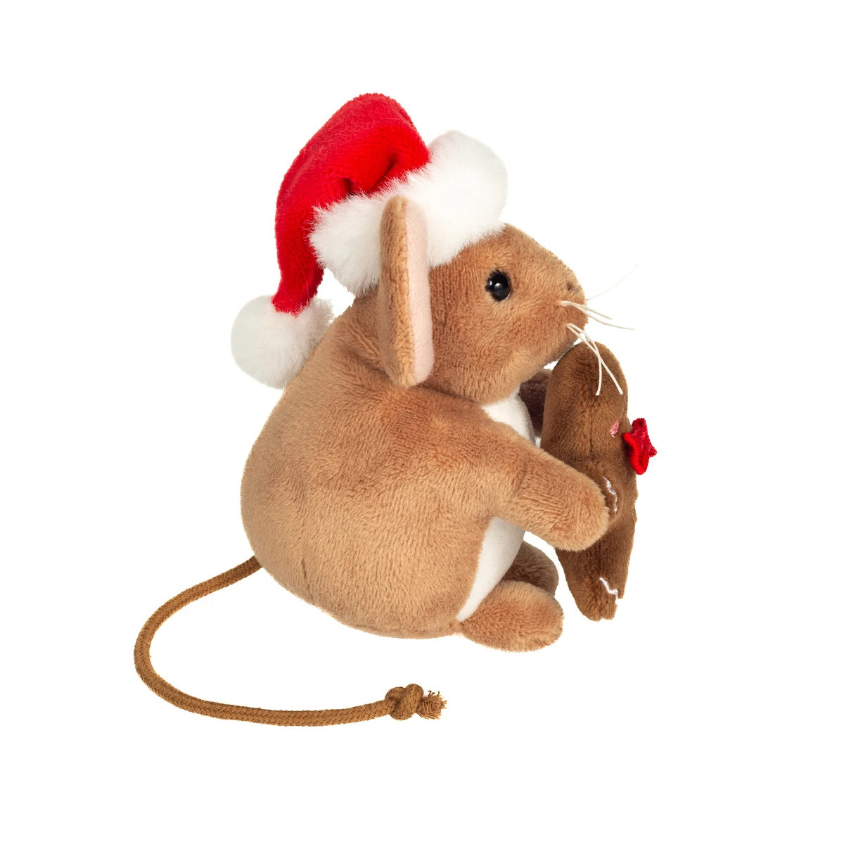 TEDDY HERMANN Świąteczna maskotka Mysz z Piernikiem 11 cm