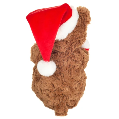 TEDDY HERMANN Świąteczna maskotka Miś z laską cukrową 30 cm