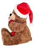 TEDDY HERMANN Świąteczna maskotka Miś z laską cukrową 30 cm