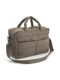 Done by Deer Torba do wózka z przewijakiem pikowana Taupe 24L