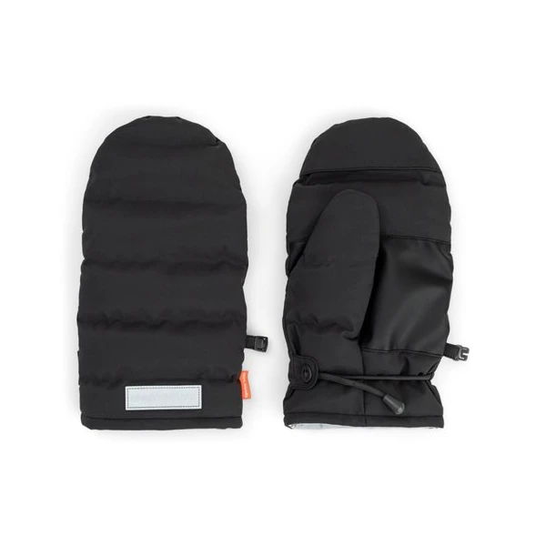 Done by Deer Rękawiczki do Wózka 2w1 Black Mufki dla Rodzica