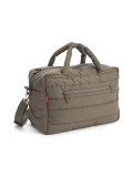 Done by Deer Torba do wózka z przewijakiem pikowana Taupe 24L