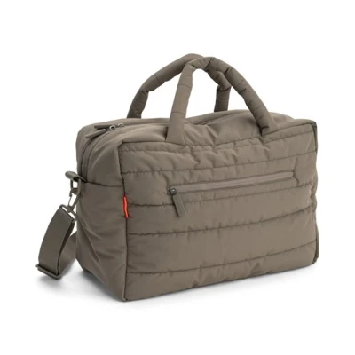 Done by Deer Torba do wózka z przewijakiem pikowana Taupe 24L