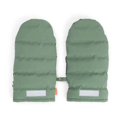 Done by Deer Rękawiczki do Wózka 2w1 Green Mufki dla Rodzica
