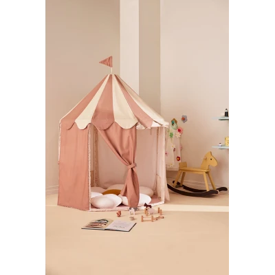 KID'S CONCEPT namiot pawilon w paski brązowy