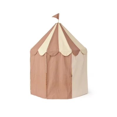 KID'S CONCEPT namiot pawilon w paski brązowy