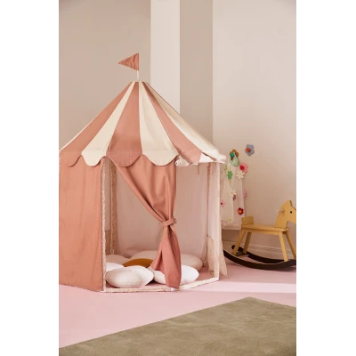 KID'S CONCEPT namiot pawilon w paski brązowy