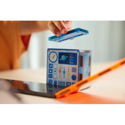 CLEVERCLIXX klocki magnetyczne Space Mission Pack 47 el.