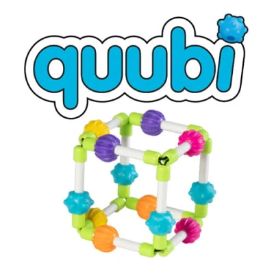 Sześcianik Quubi gryzak sensoryczny Fat Brain Toys